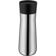 WMF Cromargan Stainless Steel Insulated Thermal Beaker 0.35Litre Height 22cm Diameter 7,4cm Automatic Closure 360° Isolierkern Drink Double Walled Stainless Steel