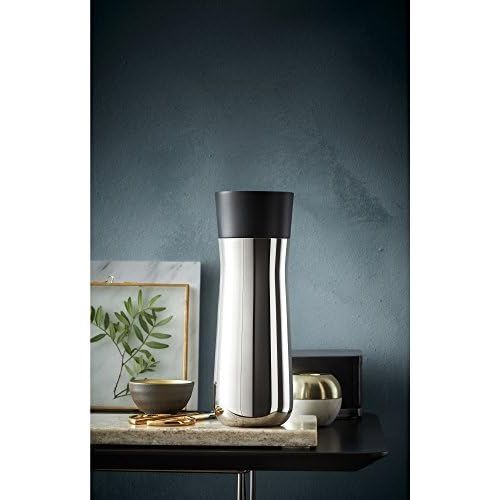 더블유엠에프 WMF Cromargan Stainless Steel Insulated Thermal Beaker 0.35Litre Height 22cm Diameter 7,4cm Automatic Closure 360° Isolierkern Drink Double Walled Stainless Steel