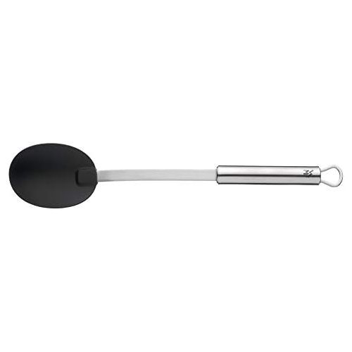더블유엠에프 WMF Profi Plus serving spoon, plastic spoon, 32 cm, Cromargan stainless steel, partially matted, plastic, dishwasher safe, heat-resistant up to 270 °C