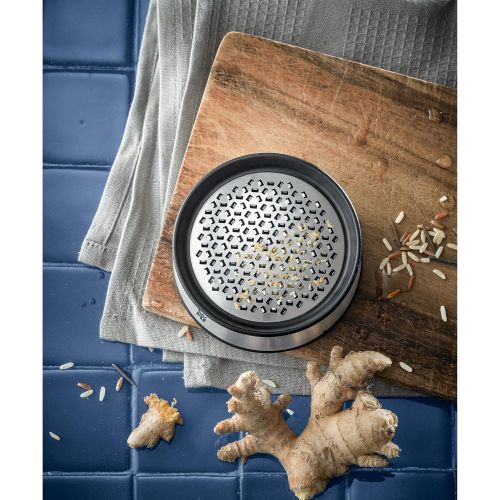 더블유엠에프 WMF Kitchen Classics Ginger Grater with Storage Container Cromargan Stainless Steel and Plastic