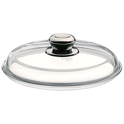 더블유엠에프 WMF 0724399902 Glass Lid Diameter 24 cm with Metal Knob