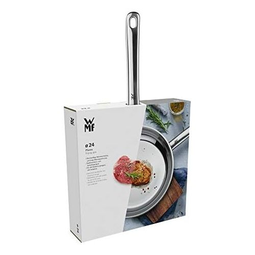 더블유엠에프 WMF Favorit Frying pan Cromargan stainless steel polished suitable for induction dishwasher-safe oven-safe, Ø 24 cm