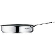 WMF Mini Frying Pan Coated Small 18 cm, Cromargan Polished Stainless Steel, Induction, Stackable, Ideal for Small Portions or Single Households