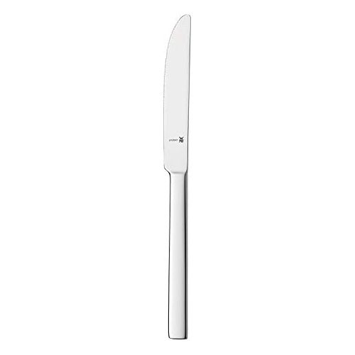 더블유엠에프 WMF Cromargan Protect Lyric Dinner Knife Table Knives Monobloc Knives Stainless Steel Polished, Extremely Scratch Resistant Dishwasher Safe, Silver, 5x 5cm