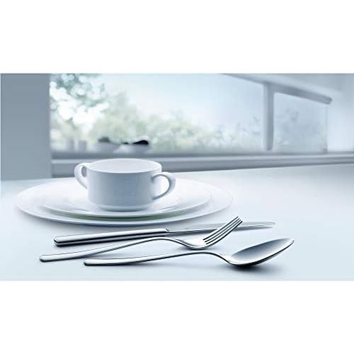 더블유엠에프 WMF Boston cutlery set 12 people, cutlery 60 pieces, monobloc knife, Cromargan stainless steel polished, shiny, dishwasher-safe