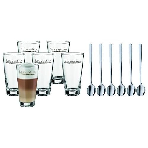 더블유엠에프 WMF AG 996269999 6-Piece Latte Macchatio Set with Spoons