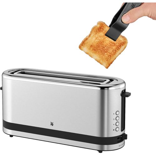 더블유엠에프 WMF Kuechenminis Long Slotted Toaster with Integrated Bun Warmer