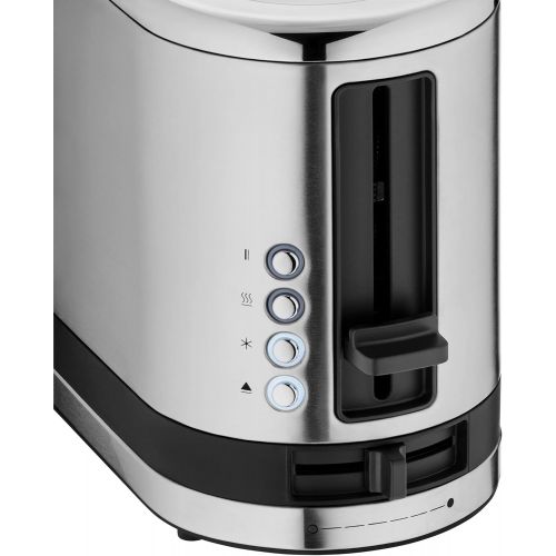 더블유엠에프 WMF Kuechenminis Long Slotted Toaster with Integrated Bun Warmer