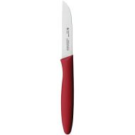 WMF Vegetable Knife Steel with Plastic Handle Length 20 cm Red, red, 19.6 x 2.2 x 0.8 cm