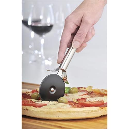 더블유엠에프 WMF Profi Plus Pizza Cutter, Non-Stick Coating, 19.8 cm, Cromargan Stainless Steel, Partially Matte, Dishwasher-Safe