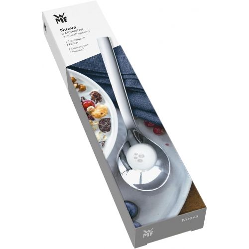 더블유엠에프 WMF Cereal Spoon Set of 2Pieces Polished 18/10Stainless Steel Dishwasher Safe Length 16,5cm