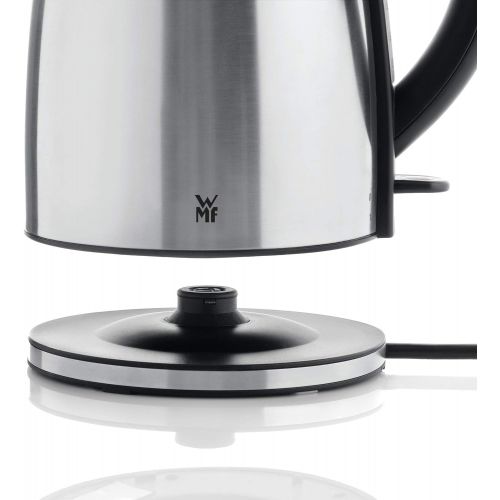 더블유엠에프 WMF Stelio kettle stainless steel, 1.7l, with filter, 2400W, wireless, illuminated water level indicator, lime water filter, cromargan matt