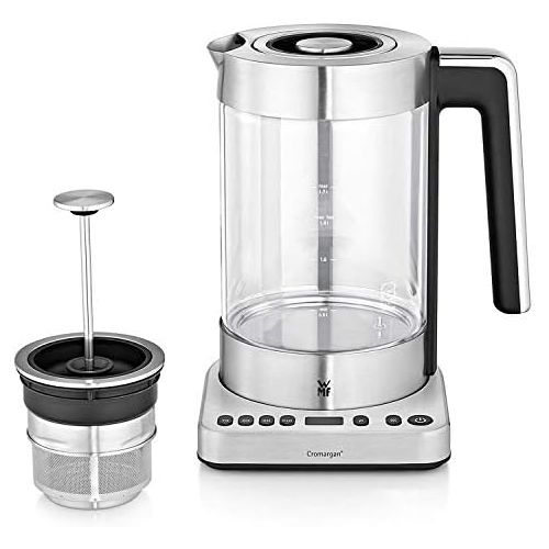 더블유엠에프 [아마존베스트]WMF Lono 2 in 1 Vario kettle, with temperature setting, 1.4 - 1.7 l, 3000 W, glass tea maker with tea strainer, keep warm function