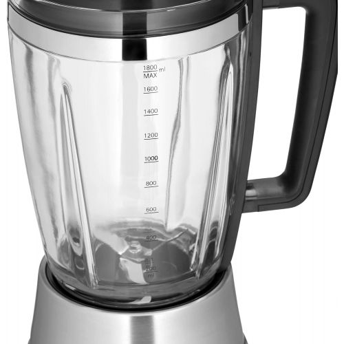 더블유엠에프 [아마존베스트]WMF Kult Pro Stand Mixer (1400 Watt, 25,000 rpm, Glass Container 1.8 L, Smoothie, Ice Crush and Interval Function)