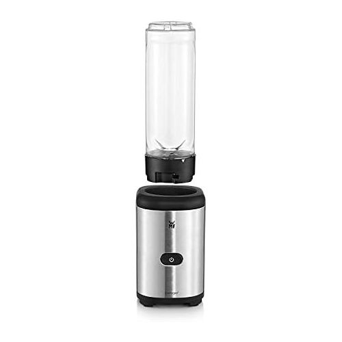 더블유엠에프 [아마존베스트]WMF Kult X Mix & Go Smoothie Mini Blender / Maker, 300 Watt, with 2 blender jars / bottle 0,6l, Tritan bottle, BPA-free, shatterproof