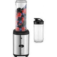 [아마존베스트]WMF Kult Mix & Go Smoothie Mini Blender, Smoothie Maker, 300 Watt, Tritan Bottle, Silver + Kult X Mix & Go Bottle 0.3 l, fits for KULT X Mix & Go, BPA-free, shatterproof