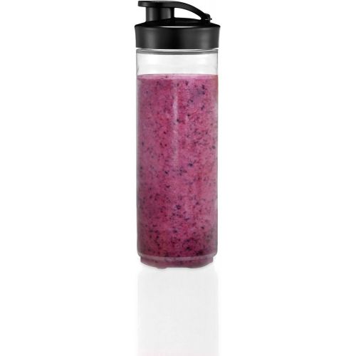 더블유엠에프 [아마존베스트]WMF Kult Mix & Go Smoothie Mini Blender, Smoothie Maker, 300 Watt, Tritan Bottle, Silver + Kult X Mix & Go Bottle 0.3 l, fits for KULT X Mix & Go, BPA-free, shatterproof