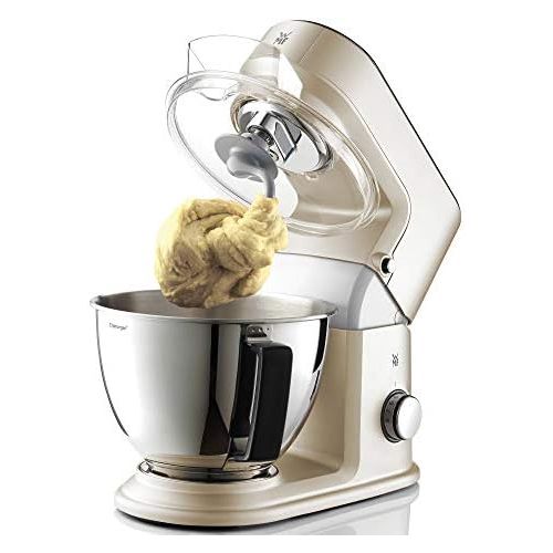 더블유엠에프 [아마존베스트]WMF Kuechenminis Edition Mini Food Processor, Space Saving, Mixer for Smoothies, 3L Bowl, Soft Start, Planetary Mixer, 8-Level Kneading Machine, 3 Mixing Tools, 430W, Matte Stainles