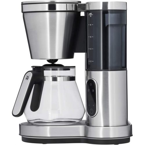 더블유엠에프 [아마존베스트]WMF Lumero Filter Coffee Machine with Glass Jug, 10 Cups, Coffee Machine, Touch Display, Warming Plate, Timer, Removable Water Tank, Automatic Shut-Off
