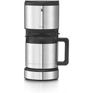 [아마존베스트]WMF Stelio Aroma Filterkaffeemaschine mit Thermoskanne - coffee makers (Freestanding, Ground coffee, Coffee, Drip coffee maker, Black, Silver, Buttons)