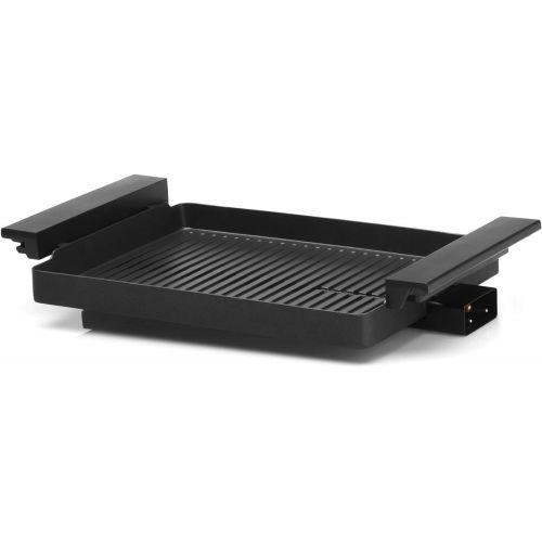 더블유엠에프 [아마존베스트]Wmf Lono Electric Table Grill, with Glass Lid, Coated Grill Plate, 2200 Watt, Matt, Stainless Steel