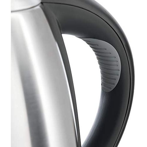 더블유엠에프 [아마존베스트]WMF Stelio kettle stainless steel, 1.7l, with filter, 2400W, wireless, illuminated water level indicator, lime water filter, cromargan matt