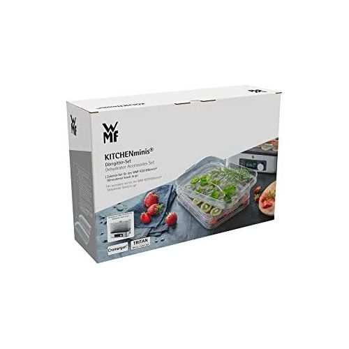 더블유엠에프 [아마존베스트]WMF Kuechenminis 3-Piece Drying Rack Set, 27 x 17.5 cm, 3 Drying Racks, Accessories for the Kuechenminis Drying Rack