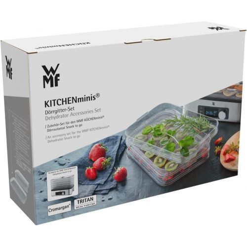 더블유엠에프 [아마존베스트]WMF Kuechenminis 3-Piece Drying Rack Set, 27 x 17.5 cm, 3 Drying Racks, Accessories for the Kuechenminis Drying Rack