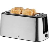 [아마존베스트]WMF Bueno Pro Toaster, Long Slot, Double Slot for 4 Slices of Toast or 2 Slices of Bread, XXL Toast, Warm-up Function, 6 Browning Levels, Matt Stainless Steel
