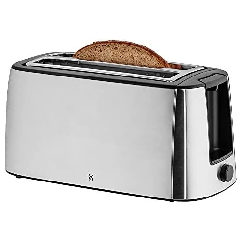 더블유엠에프 [아마존베스트]WMF Bueno Pro Toaster, Long Slot, Double Slot for 4 Slices of Toast or 2 Slices of Bread, XXL Toast, Warm-up Function, 6 Browning Levels, Matt Stainless Steel