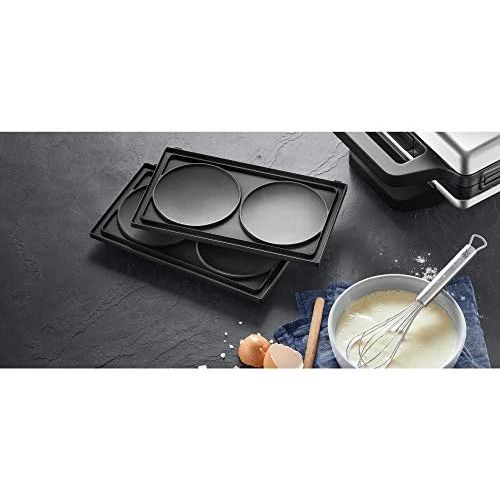 더블유엠에프 [아마존베스트]WMF Lono Snack Master Pancake Plate Set Accessories 2 Removable Plate Sets Non Stick