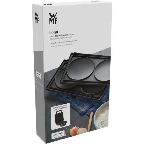 더블유엠에프 [아마존베스트]WMF Lono Snack Master Pancake Plate Set Accessories 2 Removable Plate Sets Non Stick