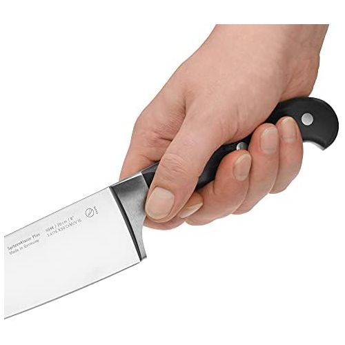 더블유엠에프 [아마존베스트]WMF Spitzenklasse Plus Bread Knife Serrated Edge 31.5 cm Knife Forged Performance Cut XL Handle Riveted Plastic Handle Blade 20 cm