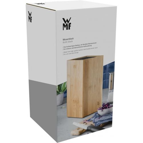 더블유엠에프 [아마존베스트]WMF Bamboo Empty Knife Block, Beige