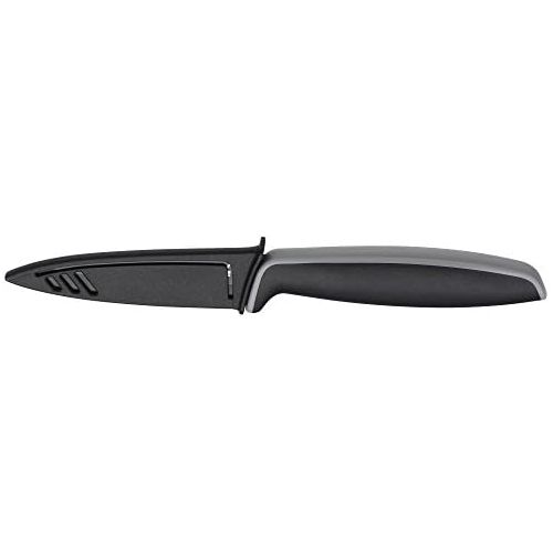 더블유엠에프 [아마존베스트]WMF Touch chefs knife, knife with protective cover, special blade steel non-stick coated, sharp, 20 cm, black