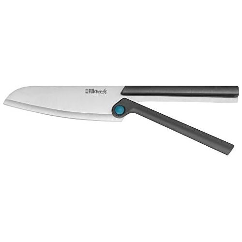 더블유엠에프 [아마존베스트]WMF Touch chefs knife, knife with protective cover, special blade steel non-stick coated, sharp, 20 cm, black