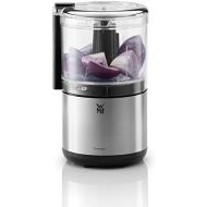 WMF KUECHENminis Cromargan Matt Space Saving Multi Chopper with One Handed Operation and Removable Container (0.3L) 65 W