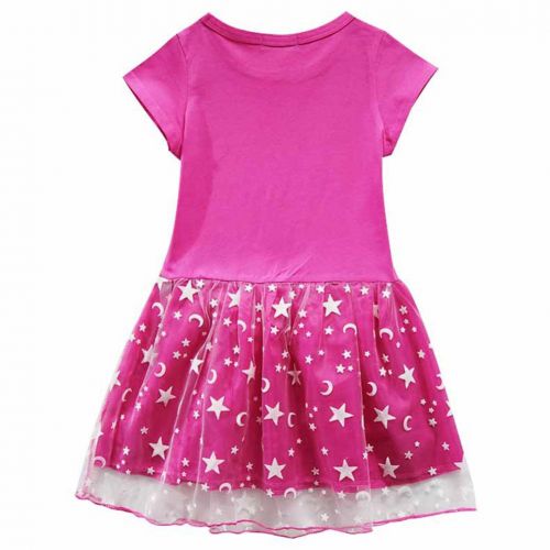  WNQY Vampirina Little Girls Dress Princess Cartoon Party Dress