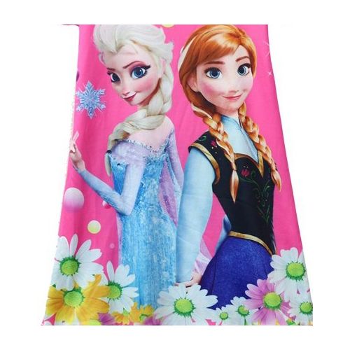  WNQY Toddler Night Gown Little Girls Princess Elsa Pajamas Dress