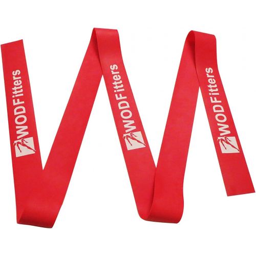  [아마존 핫딜]  [아마존핫딜]WODFitters Floss Bands for Muscle Compression Tack & Flossing, Mobility & Recovery WODs - Latest Technology - Choose from 2 or Extra Wide 4 - 2 Pack with Carrying Bag