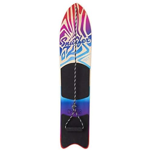  [아마존베스트]WODFitters - SNURFER - The Nomad Snow Surfer - Snow Surfer Board - Great Snowboarding Alternative - Blue/Green