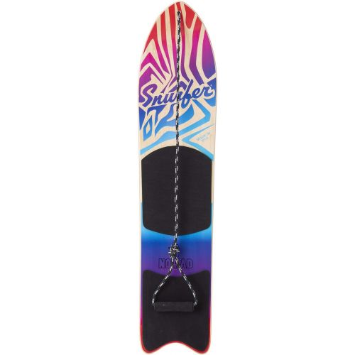  [아마존베스트]WODFitters - SNURFER - The Nomad Snow Surfer - Snow Surfer Board - Great Snowboarding Alternative - Blue/Green