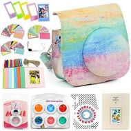 Wogozan 9 in 1 Accessories Kit for Fujifilm Instax Mini 9 8 Instant Camere Case with Other Accessories Bundle（Smear