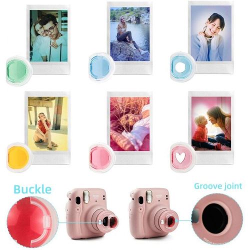  WOGOZAN Accessories Kit Compatible with Fujifilm Instax Mini 11 Lilac Purple Instant Film Camera for Kids Include Case + Photo Album + Accessories Bundle