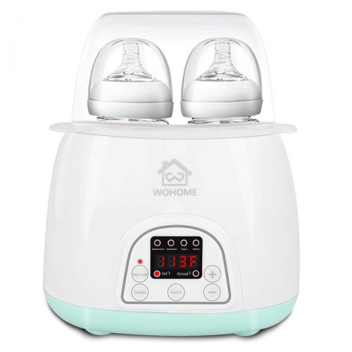  [아마존베스트]Bottle Warmer Sterilizer, WOHOME 5-in-1 Baby Bottle Warmer with Rapid Heating Warm Milk...