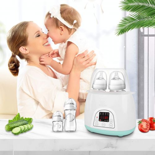  [아마존베스트]Bottle Warmer Sterilizer, WOHOME 5-in-1 Baby Bottle Warmer with Rapid Heating Warm Milk...