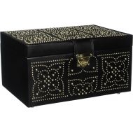 WOLF Marrakesh Medium Jewelry Box, Black