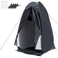 WOLFWILL Portable Pop Up Camping Shower Privacy Tent Dressing Changing Room Shelter for Beach Camp Toilet Outdoor with Carrying Bag