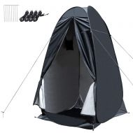 WOLFWILL Portable Pop Up Camping Shower Privacy Tent Dressing Changing Room Shelter for Beach Camp Toilet Outdoor with Carrying Bag