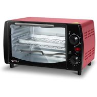 [아마존베스트]WOLTU Mini Oven 12 Litre Pizza Oven Double Glass Door with Baking Tray and Timer 0-250°C 800 Watt #1541